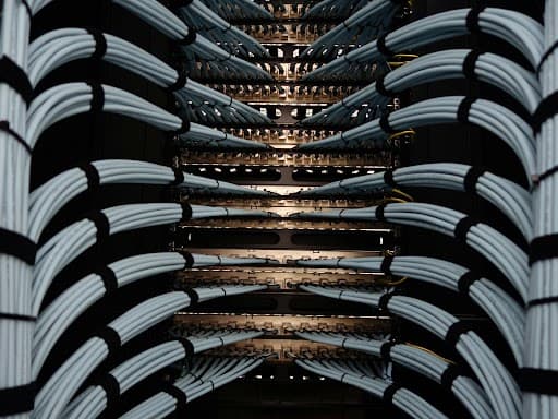 Professional structured network cabling installation